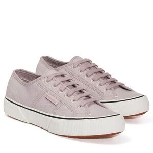 NWT SUPERGA Bold Organic Cotton Canvas Sneakers Trainers Natural Dye Cork 8.5